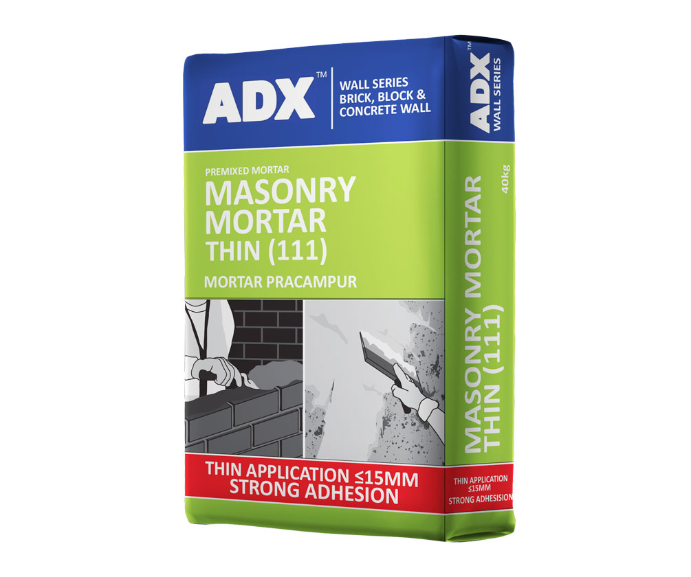Strong Adhesion (111) Masonry Mortar Thin Strong (111)