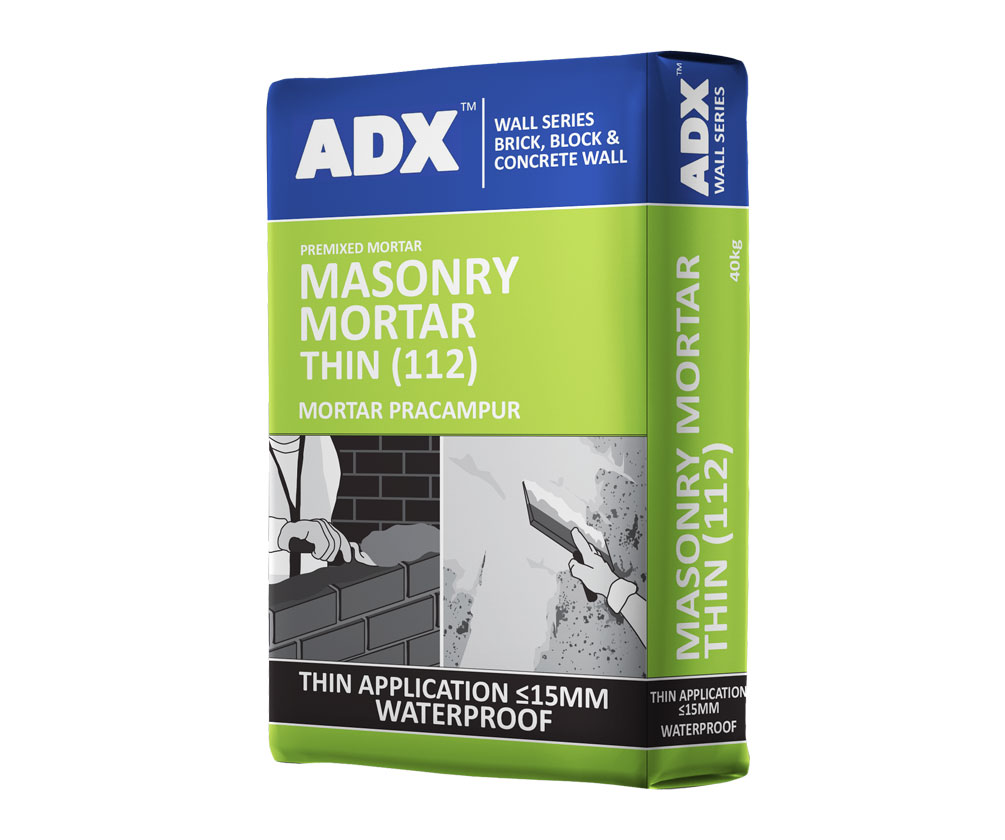 Waterproof (112) Masonry Mortar Thin Waterproof (112)