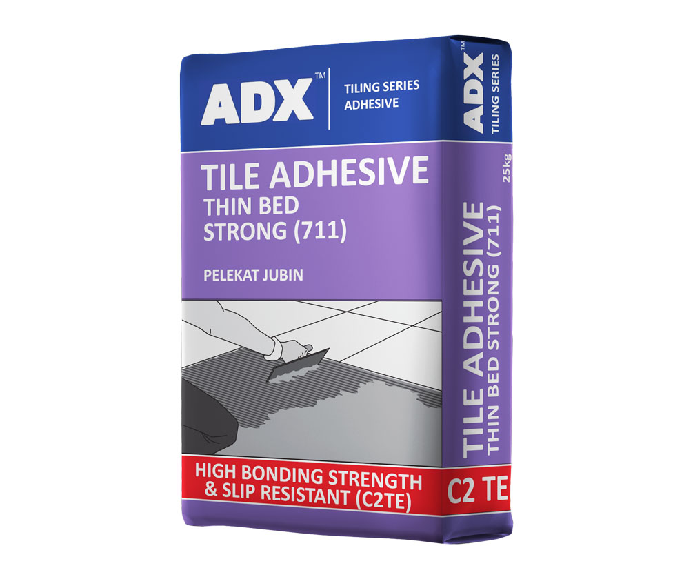 Strong Adhesion (711) Tile Adhesive Thin Bed Strong (711)